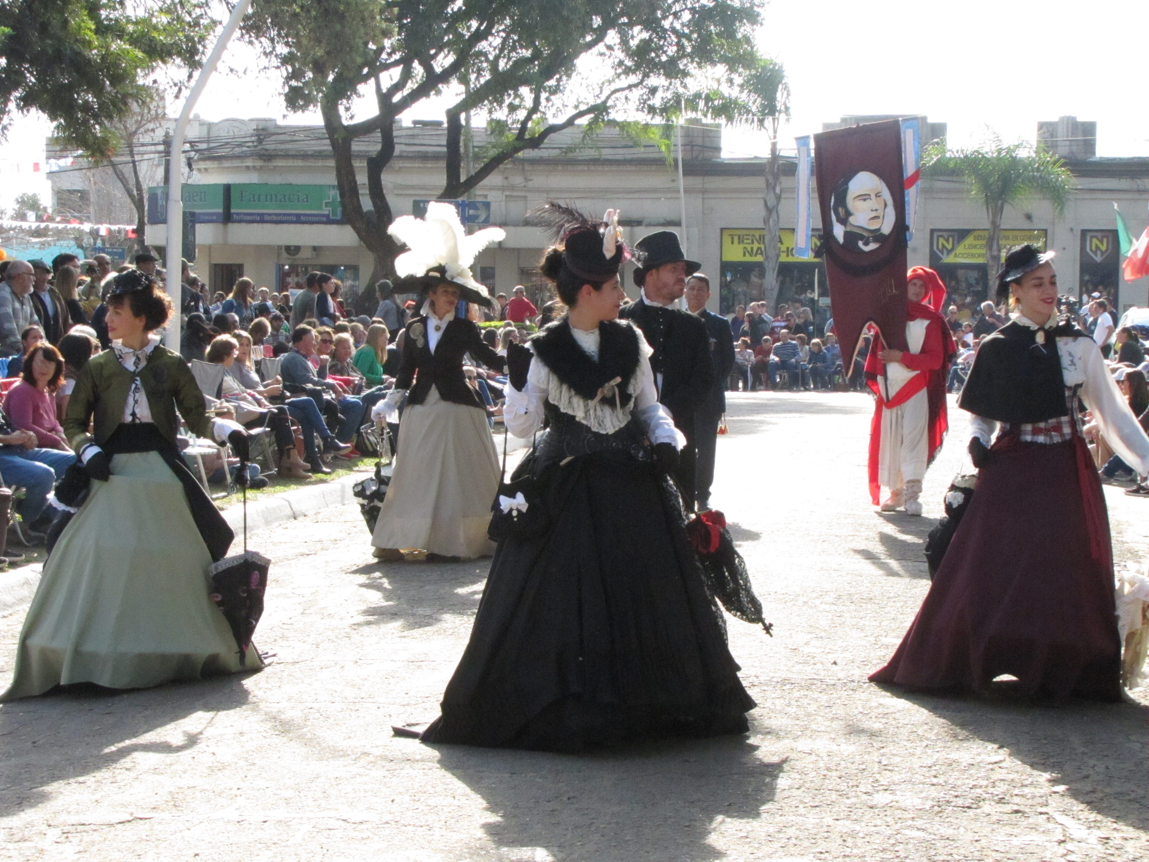 Desfile histórico evocativo en San José